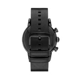 Buy Shop Emporio Armani Dress Chronograph Black Dial Black Leather Strap Watch For Men - AR1918 USA Online