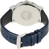 Buy Shop Emporio Armani Dress Quartz Blue Dial Blue Leather Strap Watch For Men - AR2501 USA Online