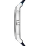 Buy Shop Emporio Armani Dress Quartz Blue Dial Blue Leather Strap Watch For Men - AR2501 USA Online