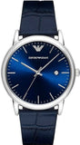 Buy Shop Emporio Armani Dress Quartz Blue Dial Blue Leather Strap Watch For Men - AR2501 USA Online