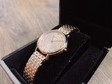 Buy Shop Emporio Armani Dress Quartz Rose Gold Dial Rose Gold Steel Strap Watch For Women - AR11062 USA Online