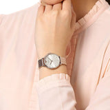Buy Shop Emporio Armani Dress Quartz Rose Gold Dial Rose Gold Steel Strap Watch For Women - AR11062 USA Online