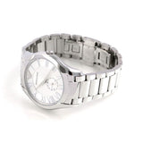 Buy Shop Emporio Armani Dress Quartz Silver Dial Silver Steel Strap Watch For Men - AR11084 USA Online
