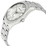 Buy Shop Emporio Armani Dress Quartz Silver Dial Silver Steel Strap Watch For Men - AR11084 USA Online