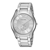 Buy Shop Emporio Armani Dress Quartz Silver Dial Silver Steel Strap Watch For Men - AR11084 USA Online