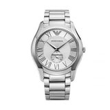 Buy Shop Emporio Armani Dress Quartz Silver Dial Silver Steel Strap Watch For Men - AR11084 USA Online