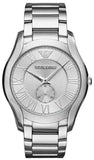 Buy Shop Emporio Armani Dress Quartz Silver Dial Silver Steel Strap Watch For Men - AR11084 USA Online