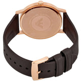 Buy Shop Emporio Armani Dress Quartz White Dial Brown Leather Strap Watch For Men - AR11011 USA Online