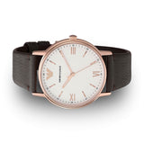 Buy Shop Emporio Armani Dress Quartz White Dial Brown Leather Strap Watch For Men - AR11011 USA Online