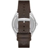 Buy Shop Emporio Armani Dress Quartz White Dial Brown Leather Strap Watch For Men - AR1999 USA Online