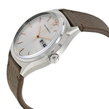 Buy Shop Emporio Armani Dress Quartz White Dial Brown Leather Strap Watch For Men - AR1999 USA Online