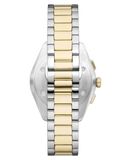 Buy Shop Emporio Armani Elegant Chronograph Cream Dial Two Tone Steel Strap Watch for Men - AR11605 USA Online