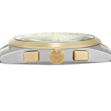 Buy Shop Emporio Armani Elegant Chronograph Cream Dial Two Tone Steel Strap Watch for Men - AR11605 USA Online