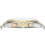 Buy Shop Emporio Armani Elegant Chronograph Cream Dial Two Tone Steel Strap Watch for Men - AR11605 USA Online
