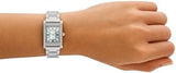 Buy Shop Emporio Armani Empire Mother of Pearl Dial Silver Steel Strap Watch For Women - AR11625 USA Online