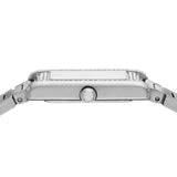 Buy Shop Emporio Armani Empire Mother of Pearl Dial Silver Steel Strap Watch For Women - AR11625 USA Online