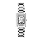 Buy Shop Emporio Armani Empire Mother of Pearl Dial Silver Steel Strap Watch For Women - AR11625 USA Online