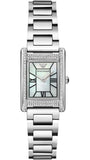 Buy Shop Emporio Armani Empire Mother of Pearl Dial Silver Steel Strap Watch For Women - AR11625 USA Online
