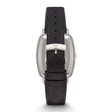 Buy Shop Emporio Armani Epsilon Quartz Black Dial Black Leather Strap Watch For Men - AR2490 USA Online