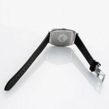 Buy Shop Emporio Armani Epsilon Quartz Black Dial Black Leather Strap Watch For Men - AR2490 USA Online