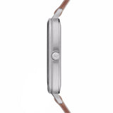 Buy Shop Emporio Armani Epsilon Quartz Brown Dial Brown Leather Strap Watch For Men - AR2489 USA Online