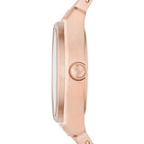 Buy Shop Emporio Armani Federica Analog Mother of Pearl Dial Rose Gold Steel Strap Watch for Women - AR11558 USA Online