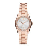 Buy Shop Emporio Armani Federica Analog Mother of Pearl Dial Rose Gold Steel Strap Watch for Women - AR11558 USA Online