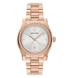 Buy Shop Emporio Armani Federica Analog Mother of Pearl Dial Rose Gold Steel Strap Watch for Women - AR11558 USA Online