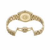 Buy Shop Emporio Armani Federica Brown Dial Gold Steel Strap Watch for Women - AR11700 USA Online