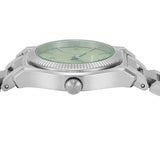 Buy Shop Emporio Armani Federica Mint Green Dial Silver Steel Strap Watch for Women - AR11656 USA Online