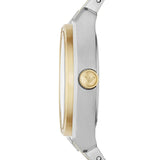 Buy Shop Emporio Armani Federica Mother of Pearl Dial Two Tone Steel Strap Watch for Women - AR11559 USA Online