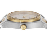 Buy Shop Emporio Armani Federica Mother of Pearl Dial Two Tone Steel Strap Watch for Women - AR11559 USA Online