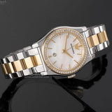 Buy Shop Emporio Armani Federica Mother of Pearl Dial Two Tone Steel Strap Watch for Women - AR11559 USA Online