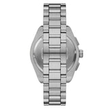 Buy Shop Emporio Armani Federico Chronograph Black Dial Silver Steel Strap Watch For Men - AR11560 USA Online