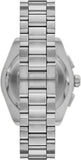 Buy Shop Emporio Armani Federico Chronograph Green Dial Silver Steel Strap Watch for Men - AR11640 USA Online