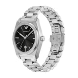 Buy Shop Emporio Armani Frederico Analog Black Dial Silver Steel Strap Watch for Men - AR11622 USA Online