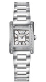 Buy Shop Emporio Armani Genni Analog Mother of Pearl Dial Silver Steel Strap Watch for Women - AR11662 USA Online
