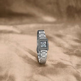Buy Shop Emporio Armani Genni Analog Mother of Pearl Dial Silver Steel Strap Watch for Women - AR11662 USA Online
