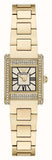 Buy Shop Emporio Armani Genni Crystals Gold Dial Gold Steel Strap Watch for Women - AR11663 USA Online