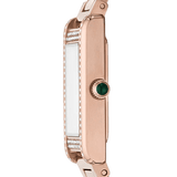 Buy Shop Emporio Armani Genni Green Dial Rose Gold Steel Strap Watch for Women - AR11641 USA Online