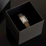 Buy Shop Emporio Armani Genni Mother of Pearl Dial Two Tone Steel Strap Watch for Women - AR11626 USA Online