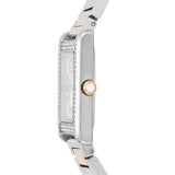 Buy Shop Emporio Armani Genni Mother of Pearl Dial Two Tone Steel Strap Watch for Women - AR11626 USA Online