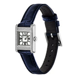 Buy Shop Emporio Armani Genni White Dial Blue Leather Strap Watch for Women - AR11718 USA Online