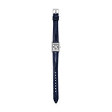 Buy Shop Emporio Armani Genni White Dial Blue Leather Strap Watch for Women - AR11718 USA Online