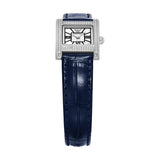 Buy Shop Emporio Armani Genni White Dial Blue Leather Strap Watch for Women - AR11718 USA Online