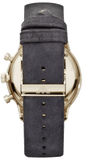 Buy Shop Emporio Armani Gianni Beige Dial Grey Leather Strap Watch For Men - AR0386 USA Online