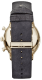 Buy Shop Emporio Armani Gianni Beige Dial Grey Leather Strap Watch For Men - AR0386 USA Online