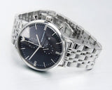 Buy Shop Emporio Armani Gianni Chronograph Blue Dial Silver Steel Strap Watch For Men - AR1648 USA Online