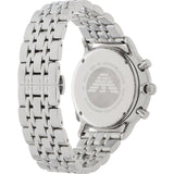 Buy Shop Emporio Armani Gianni Chronograph Blue Dial Silver Steel Strap Watch For Men - AR1648 USA Online