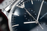 Buy Shop Emporio Armani Gianni Chronograph Blue Dial Silver Steel Strap Watch For Men - AR80013 USA Online